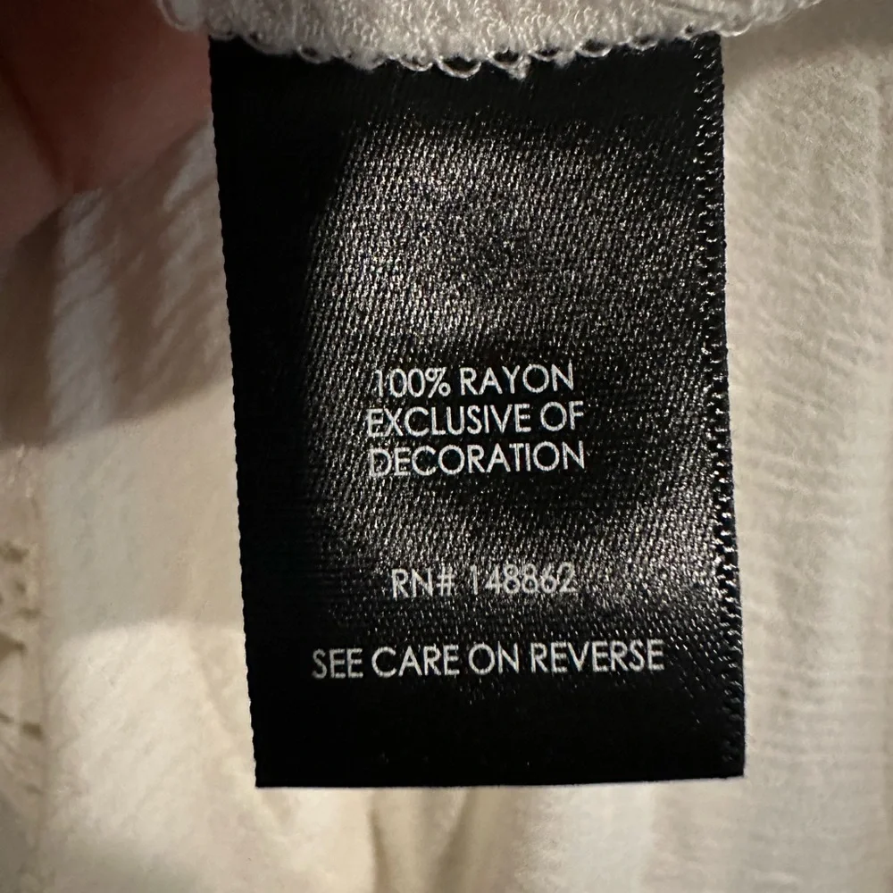 Torrid 5X White Floor Length Kimono - Picture 3 of 4